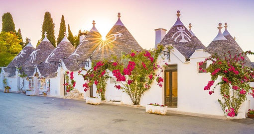 Discover the unique Trulli houses of Apulia on your Italy Tour