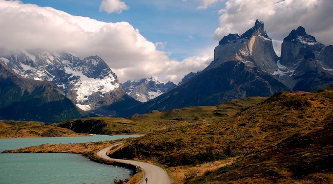 mountains in Chile's Torres del Paine