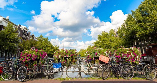 Hop on a bike and explore Amsterdam like a local