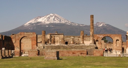 Visit intriguing Pompeii and Vesuvius on your next tours of Italy.