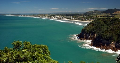 Waihi Beach is the perfect stop on your New Zealand Vacation to enjoy beautiful sites and clean waters.