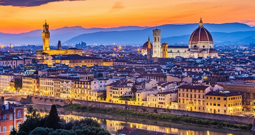 Capital city of the Tuscany region, Florence was the birthplace of the Renaissance
