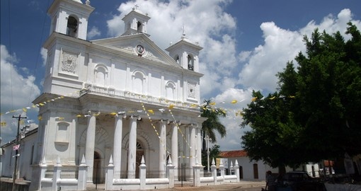 Visit the lovely Colonial Church in Suchitoto on your Central America Tour