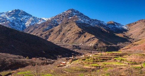 Explore Moroccan High Atlas Mountains during your next Morocco tours.