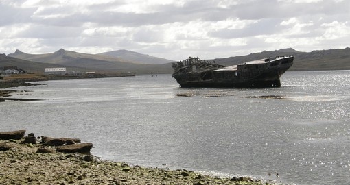 Falkland Island shipwreck
