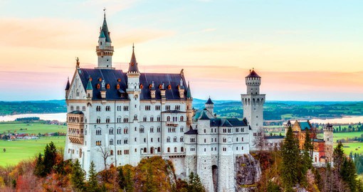 Built by King Ludwig II of Bavaria, Neuschwanstein was built to honour Richard Wagner
