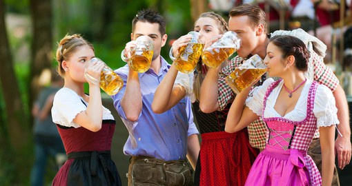Oktoberfest is the world's largest "Volksfest". Held annually in Munich