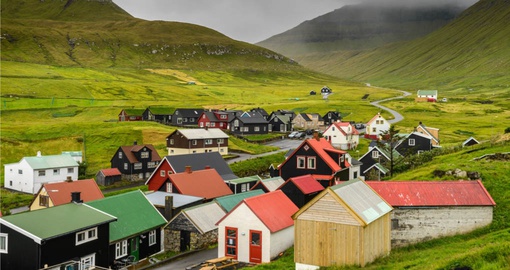 Explore this beautiful village on your next trip to Faroe Islands.