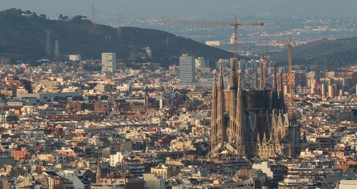 Explore Sagrada Familia Cathedral in Barcelona during your next trip to Spain.