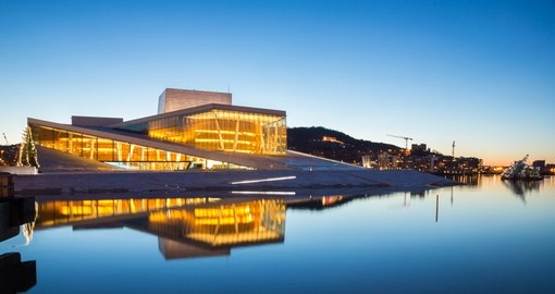 You must go to a show in Oslo opera house and have an unforgettable memories.