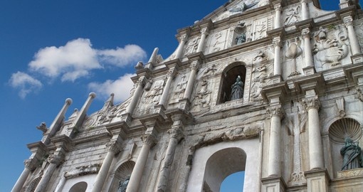 The Ruins of St Paul's is a always a popular photo opportunity on our Macau tours.