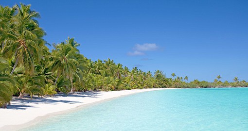 Enjoy the secluded beaches of the Cook Islands