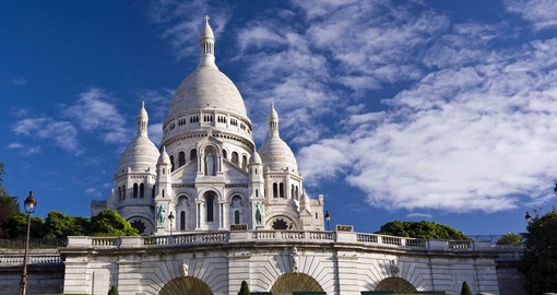 Located on the summit of Montmartre, Sacre Coeur is the second most visit church in France
