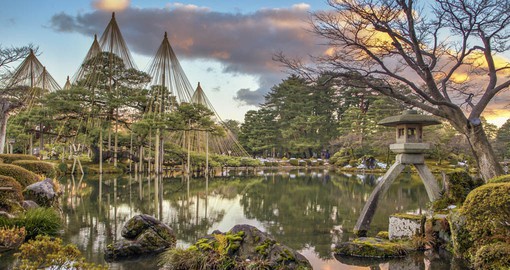 Kanazawa's Kenrokuen is classified as one of Japan's most beautiful gardens