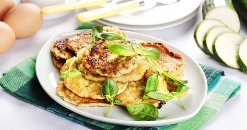 Vegetable pancakes