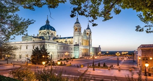 Madrid- La Almudena Cathedral and the Royal Palace