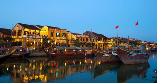 Historic Hoi An's Old Town has a well preserved legacy of temples and tea warehouses