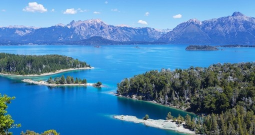Don't forget to breathe when you catch a view over Bariloche on your Argentina Tour