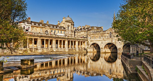 Experience the historic city of Bath during your England vacation