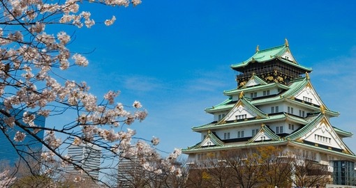 The Osaka Castle is always a popular inclusion on our Japan tours.