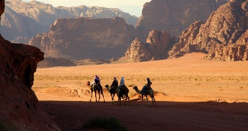 If you are in Jordan must see place would be Wadi Rum.
