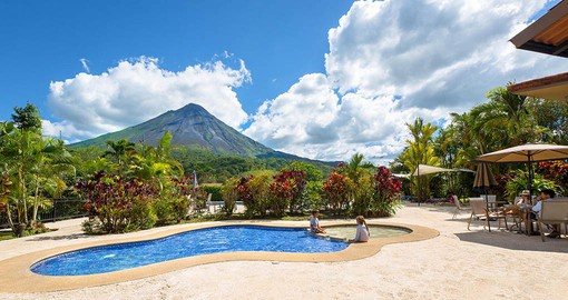 The Arenal Kioro is one of the most exquisite hotels in the area