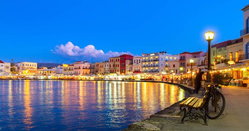 Chania, on Crete's western shore, is best know for it's Venetian port