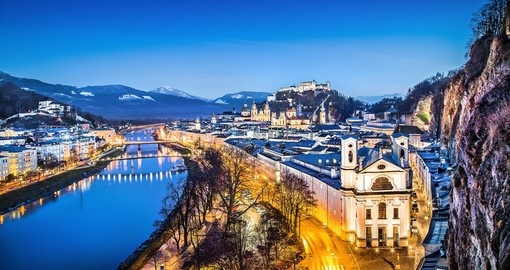 Twilight in Salzburg
