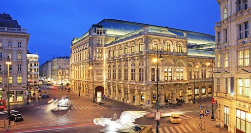 The Vienna State Opera or Staatsoper is a fine example of Renaissance Revival architecture