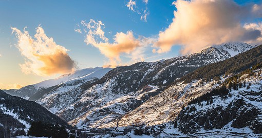 Explore the beauty of the Pyrenees Mountain range running through Andorra