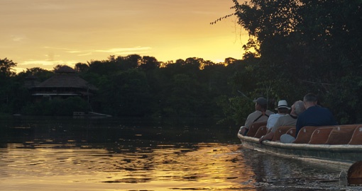 Experience Sunsets in the Amazon on your trip to Ecuador