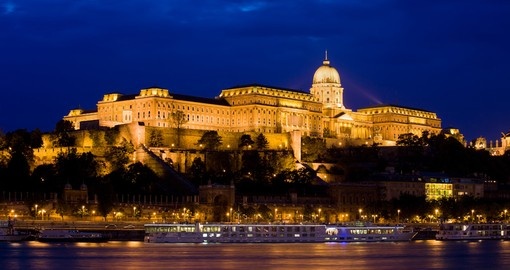 Buda Castle (Royal Palace) by the Danube River - a must inclusion on all Hungary tours.