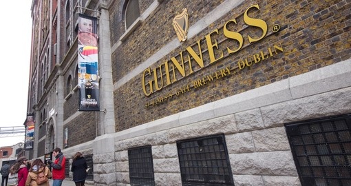 Include a visit to the Guinness Storehouse Brewery during your Ireland vacation