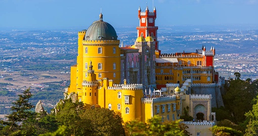 Visit fairytale Pena Palace in Sintra on your Portugal vacation