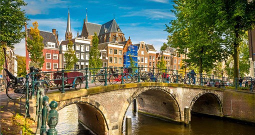 Cruise the canals of Amsterdam on your Netherlands Tour