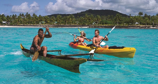 Canoeing in Aamoa