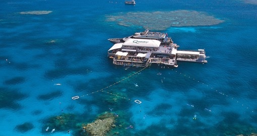 A natural wonder of the world, your Australia vacation spends at day on The Great Barrier Reef