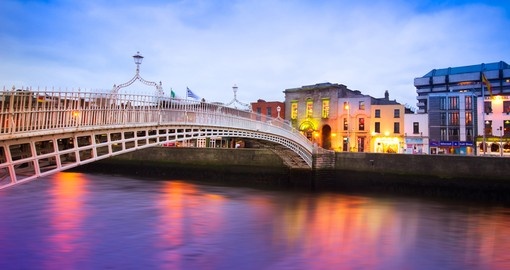 Enjoy walks in Dublin at Dusk on your next Ireland Trips.