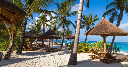 Zanzibar is known for its beautiful beach resorts