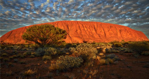 One of the great natural wonders of the world, Uluru/Ayers Rock formed about 550 million years ago