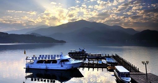 Sun Moon Lake is the largest body of water in Taiwan
