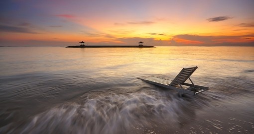 Enjoy the beautiful Sanur Beach during your Indonesia trip.