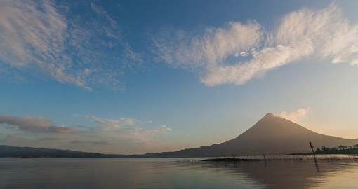 Visit tranquil Arenal Lake on your trip to Costa Rica