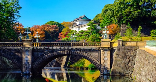 The Imperial Palace is home to the Emperor of Japan
