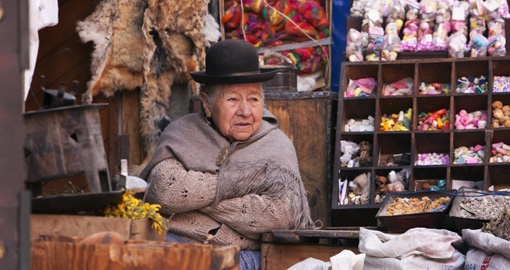 The Witches Market in La Paz