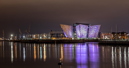 Visit historical landmark Titanic Quarter in Belfast during your next trip to Europe.