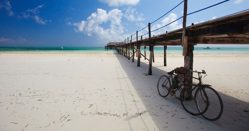 A jetty on Zanzibar island