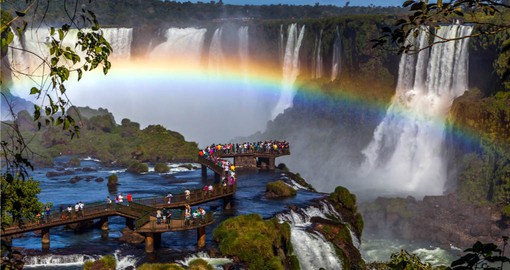 A visit to Iguassu Falls is included in your Argentina travel plan