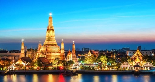 Wat Arun the "Temple of Dawn" has existed since the seventeenth century