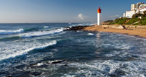 Umhlanga, 'Place of Reeds' features beautiful beaches and incredible shopping and dinning